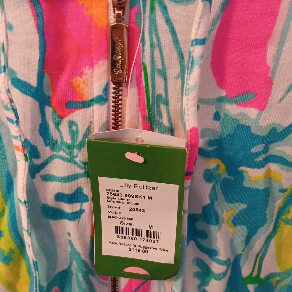 NWT Lilly Pulitzer mooring hoodie - Picture 3 of 5